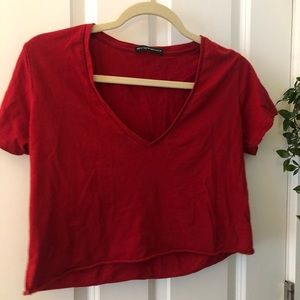 Red Brandy Melville Top